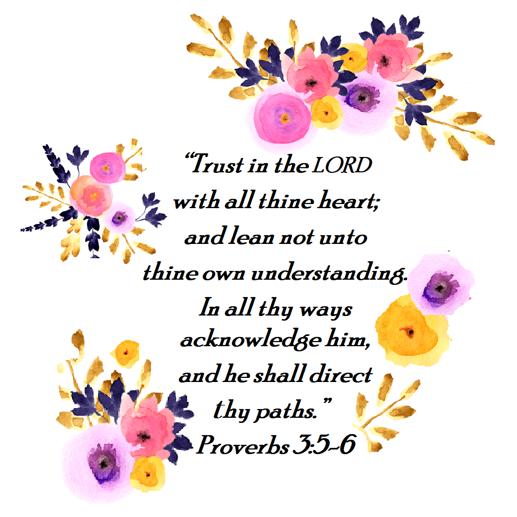 Proverbs 3 5-6